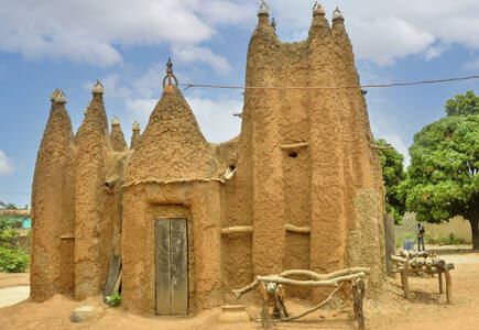 象牙海岸北部的蘇丹式清真寺