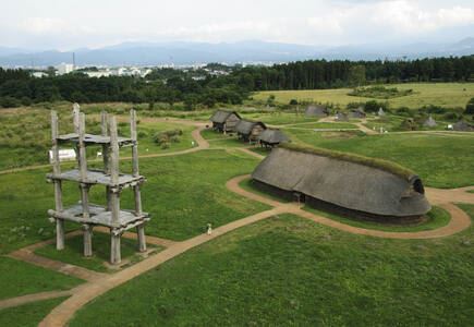 日本北部的繩紋史前遺址群